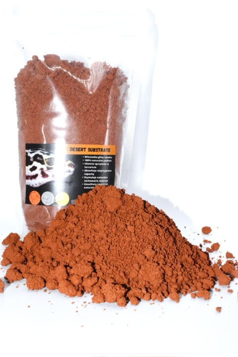 Desert substrate- Glina terrarystyczna kolor czerwony 500ml