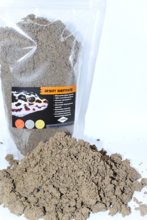 Desert substrate- Glina terrarystyczna kolor szary 250ml