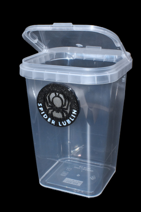 Pojemnik typu braplast 425 ml (8x8x11cm) z wentylacją Pojemnik typu braplast 425 ml (8x8x11cm) z wentylacją